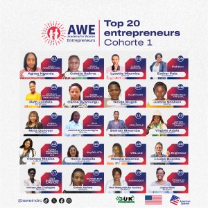 AWE DRC Cohort 1 Top Entrepreneurs